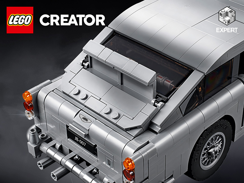 اكتشفوا أسرار Aston Martin DB5 أكثر سيارات جيمس بوند شهرة مع LEGO
